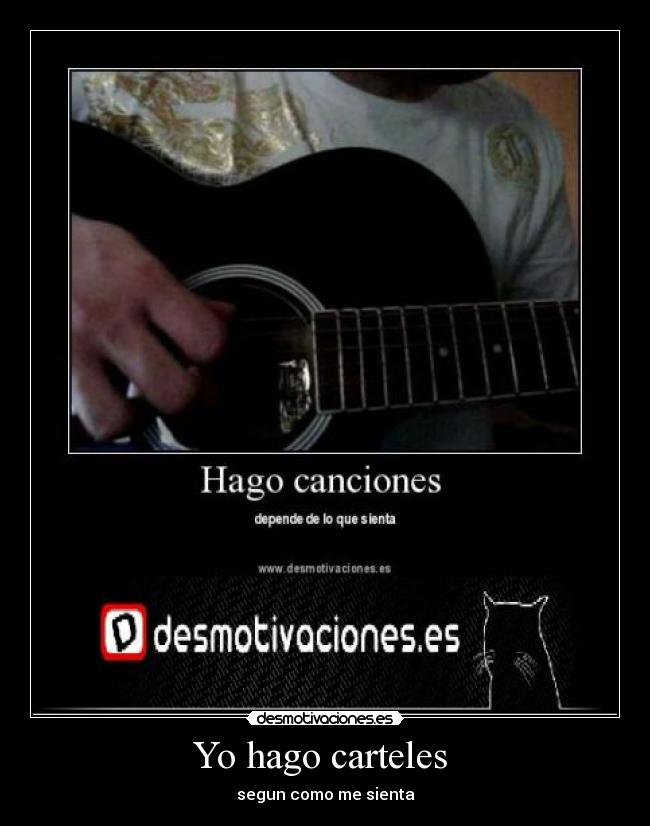 Yo hago carteles  - 