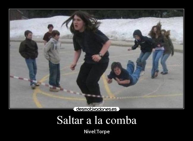 Saltar a la comba -