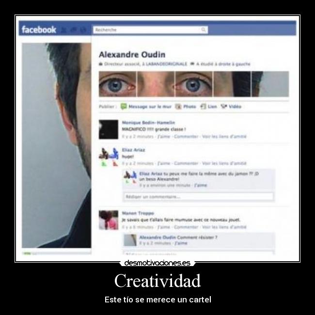 Creatividad - Este tío se merece un cartel