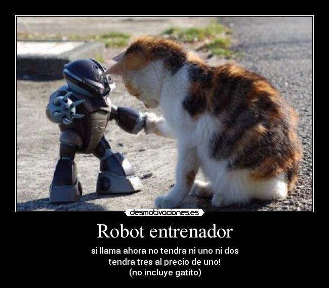 Robot entrenador -