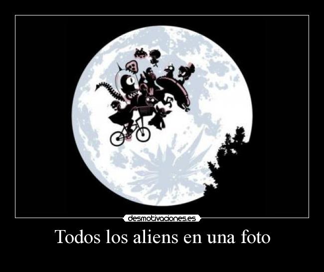 Todos los aliens en una foto - 