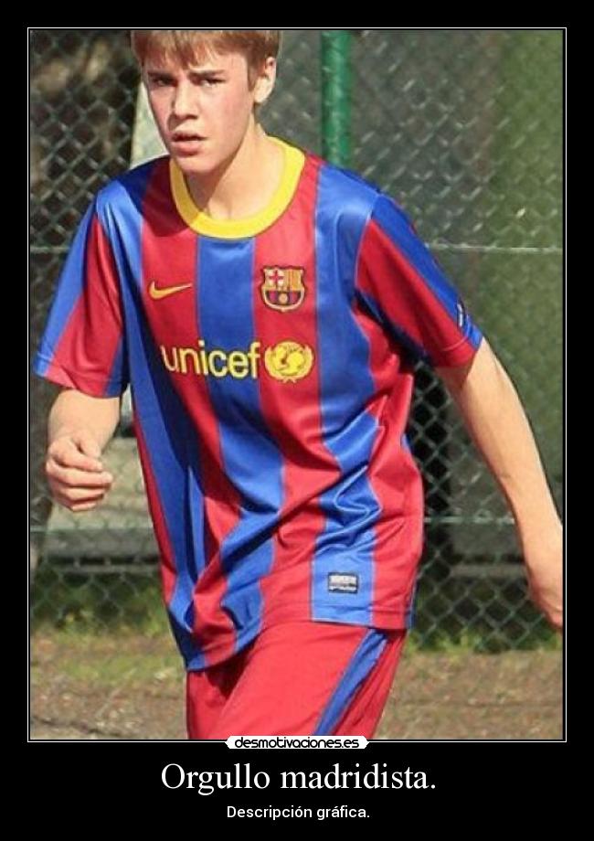 Orgullo madridista. -