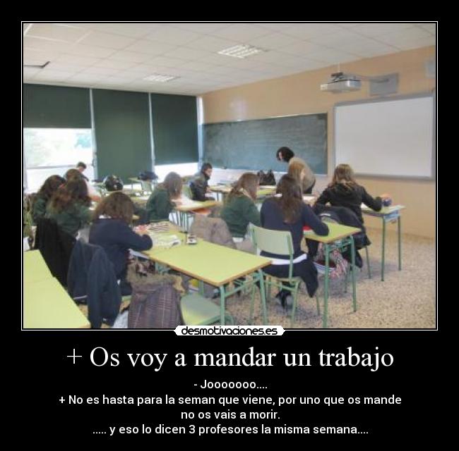 carteles trabajo bla desmotivaciones