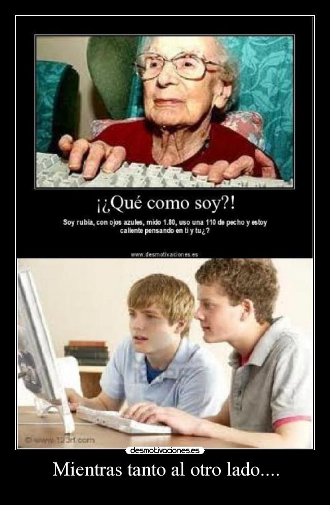 Mientras tanto al otro lado.... -