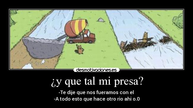 carteles castores desmotivaciones