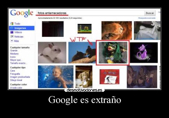 Google es extraño - 
