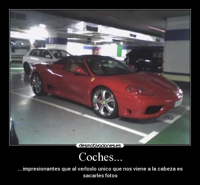 Coches... - ... impresionantes que al verloslo unico que nos viene a la cabeza es sacarles fotos