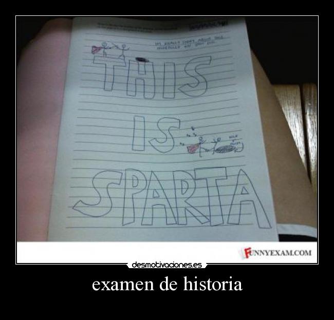 examen de historia -