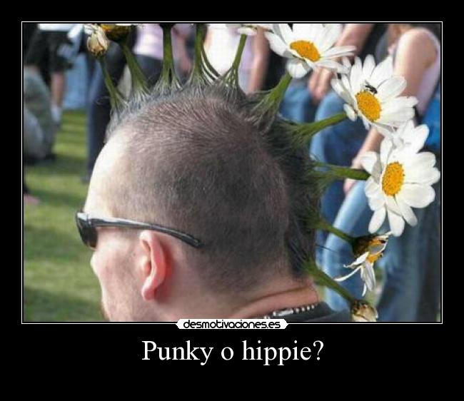 Punky o hippie? -