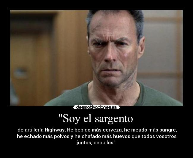 Soy el sargento  - 