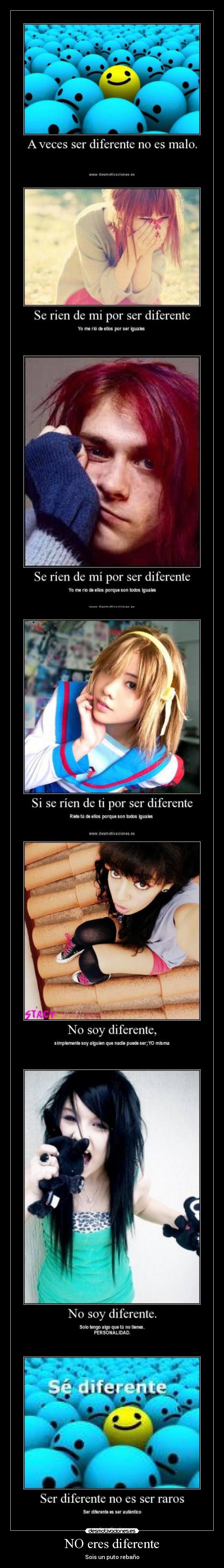 NO eres diferente -
