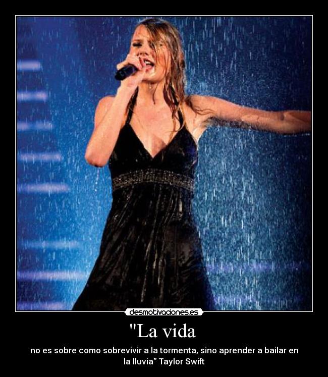 carteles vida taylor swift desmotivaciones