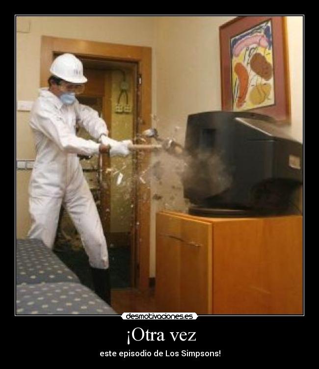 carteles los simpsons ivan desmotivaciones