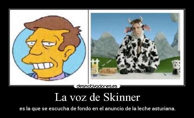 La voz de Skinner - 