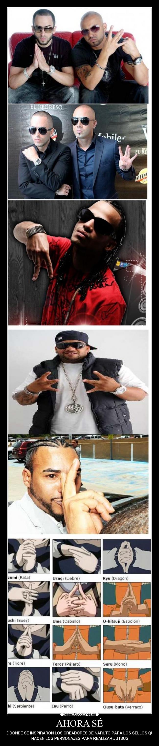 AHORA SÉ - DE DONDE SE INSPIRARON LOS CREADORES DE NARUTO PARA LOS SELLOS QUE
HACEN LOS PERSONAJES PARA REALIZAR JUTSUS