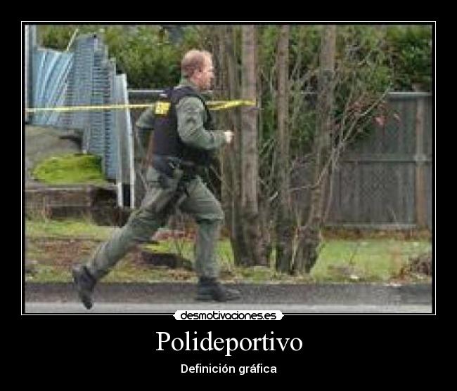 Polideportivo - Definición gráfica