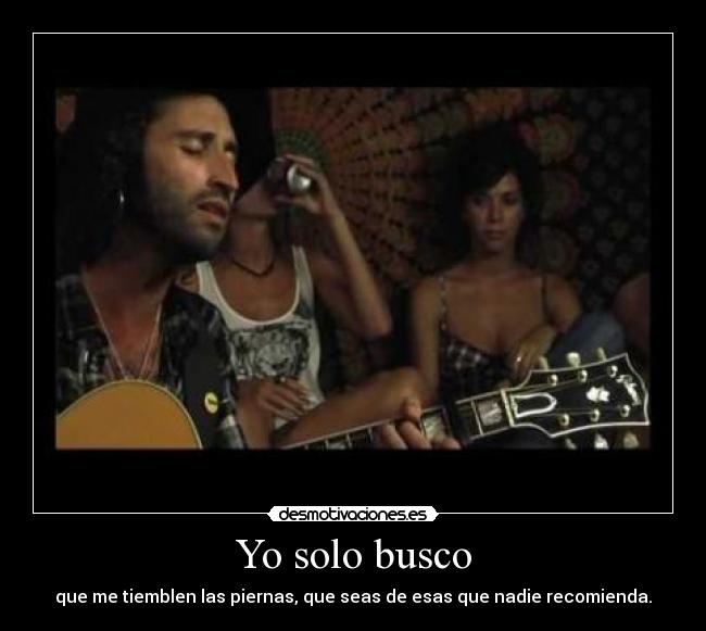 Yo solo busco - 
