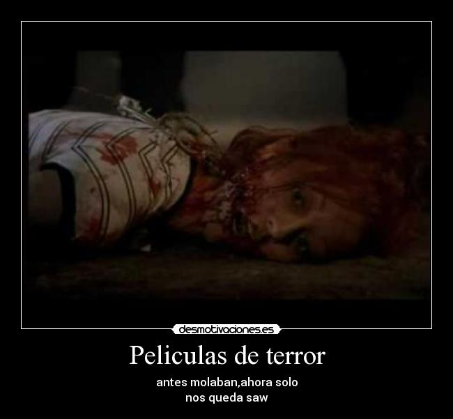 Peliculas de terror - 