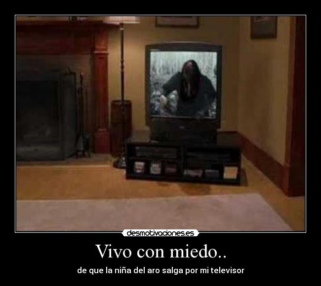 Vivo con miedo.. - 