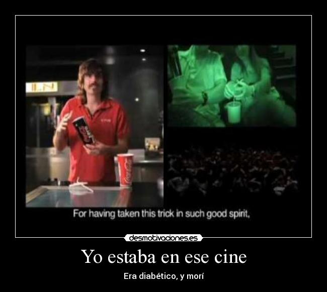 Yo estaba en ese cine - 