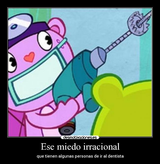 carteles miedo happy tree friends desmotivaciones