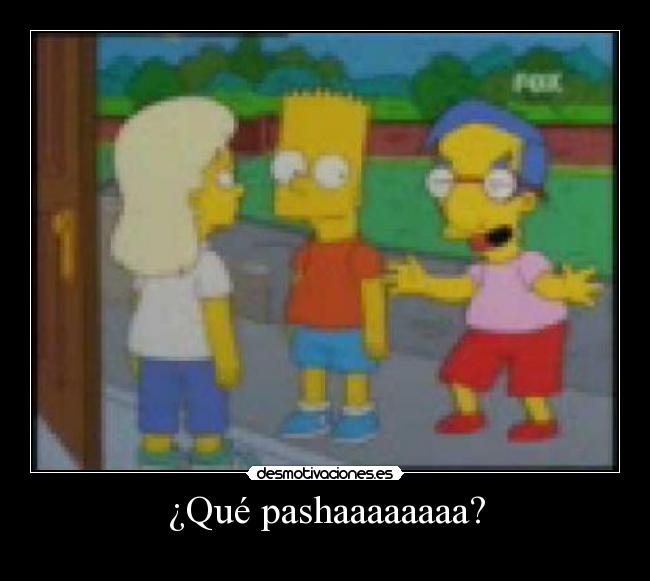carteles milhouse desmotivaciones