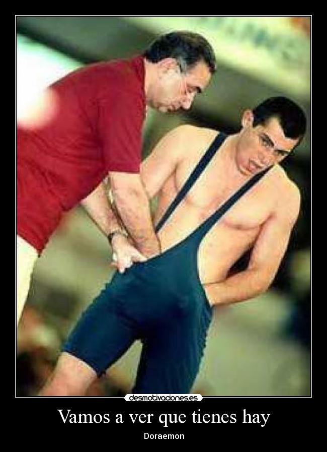 Vamos a ver que tienes hay - Doraemon
