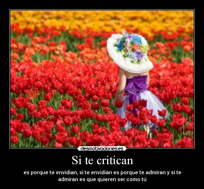 Si te critican -