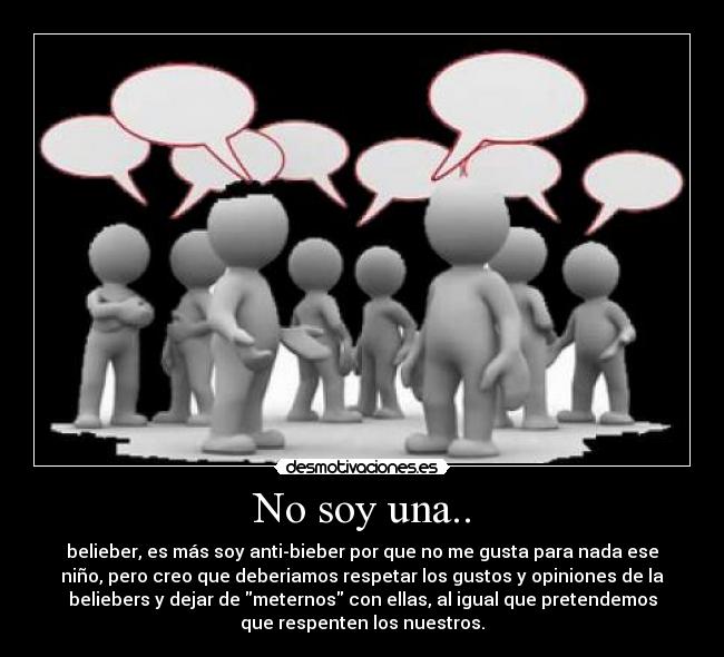 No soy una.. - 