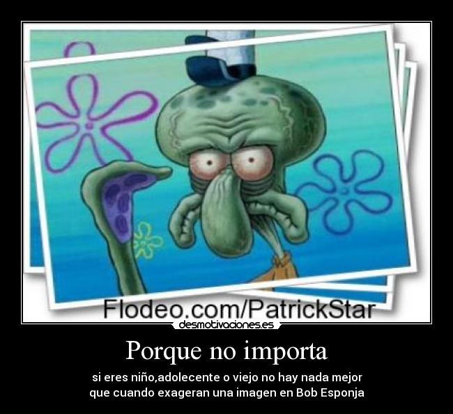 Porque no importa -