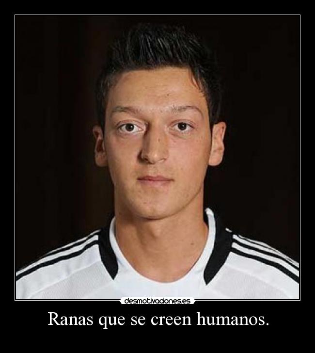 Ranas que se creen humanos. -