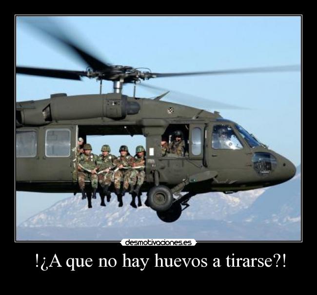 !¿A que no hay huevos a tirarse?! -