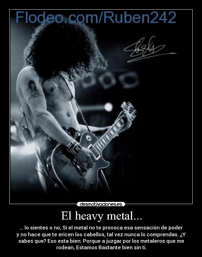 El heavy metal... - 