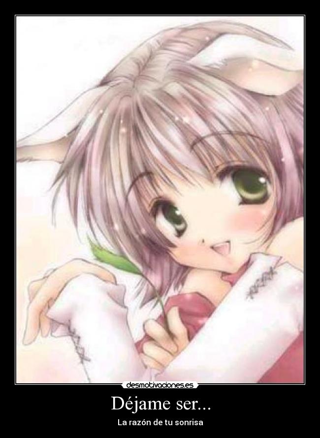 Déjame ser... - La razón de tu sonrisa