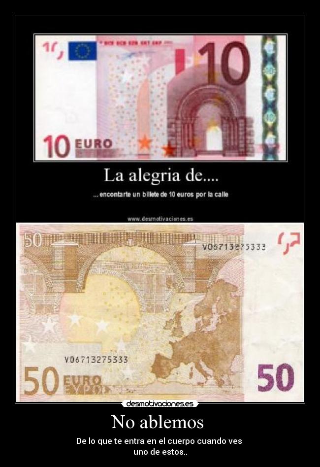 No ablemos - De lo que te entra en el cuerpo cuando ves
uno de estos..