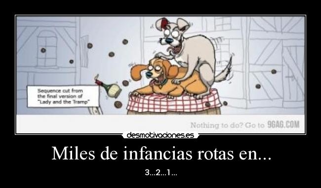 Miles de infancias rotas en... -