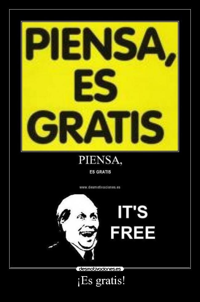 ¡Es gratis! - 