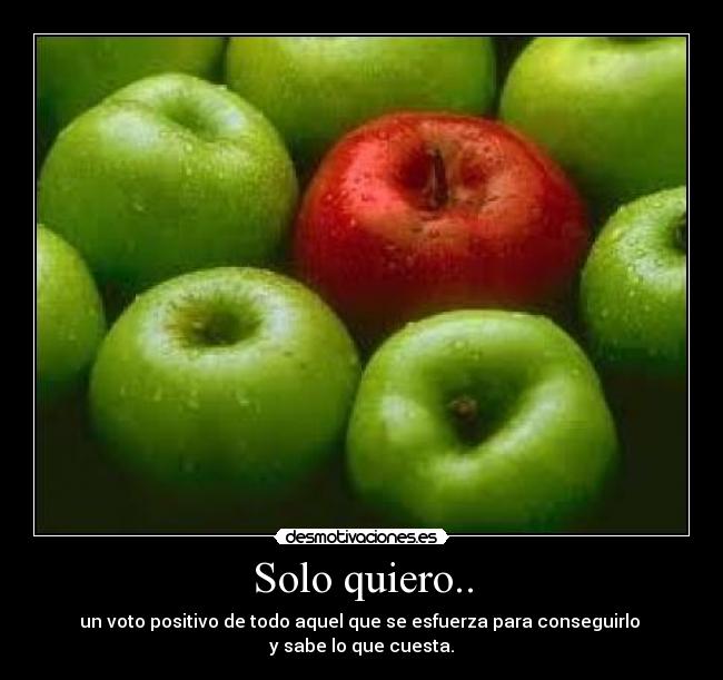 Solo quiero.. -