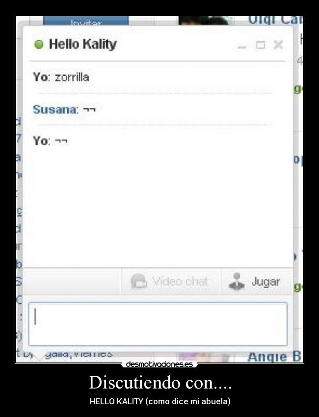 Discutiendo con.... - 