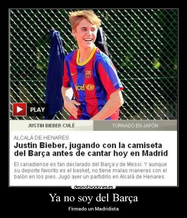 Ya no soy del Barça - 