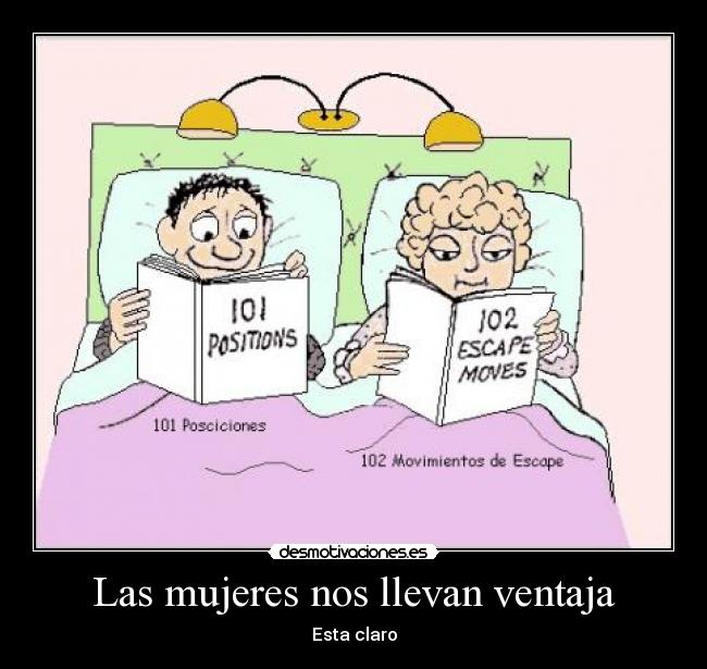 Las mujeres nos llevan ventaja - Esta claro