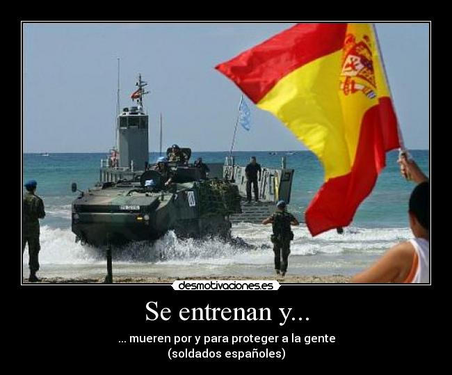 Se entrenan y... -