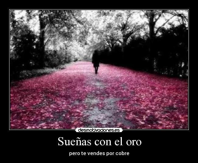Sueñas con el oro - 