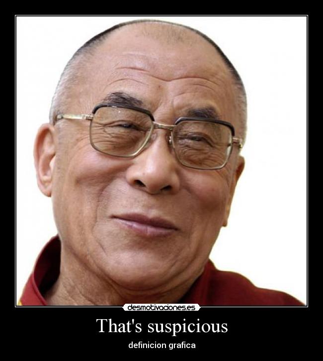 Thats suspicious - definicion grafica