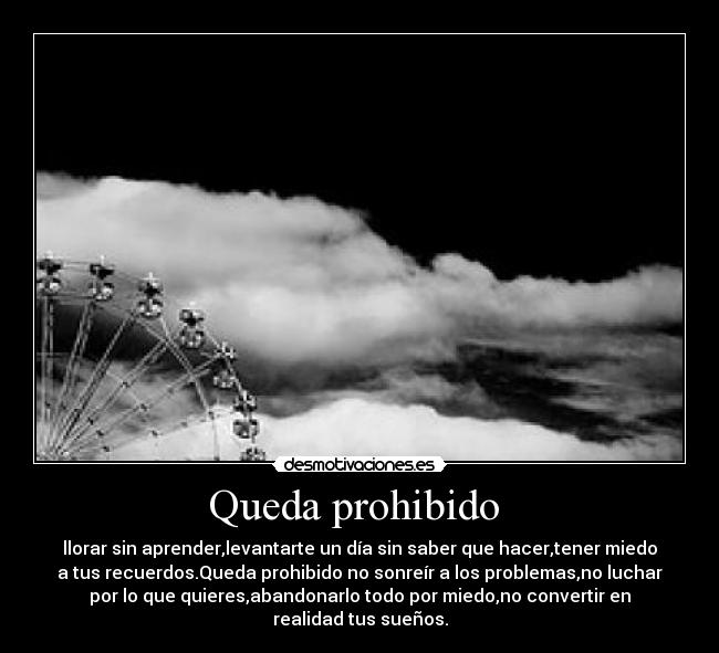 Queda prohibido  - 