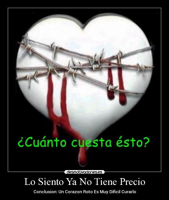 Lo Siento Ya No Tiene Precio - 