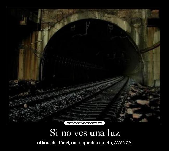 Si no ves una luz -