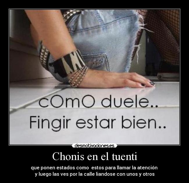 Chonis en el tuenti -