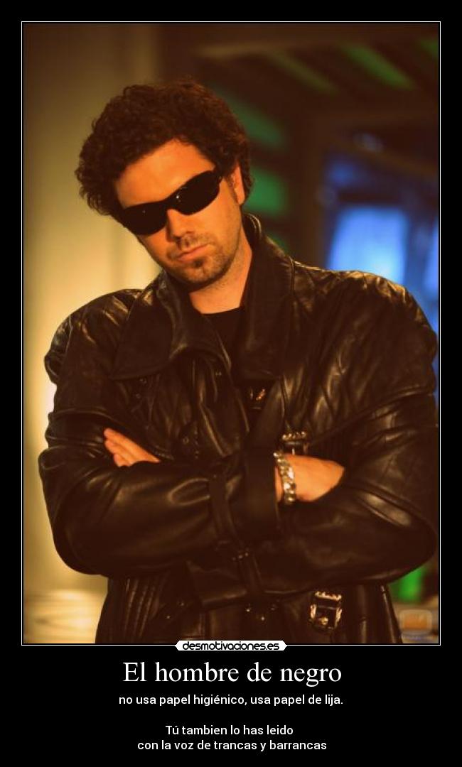 El hombre de negro - 