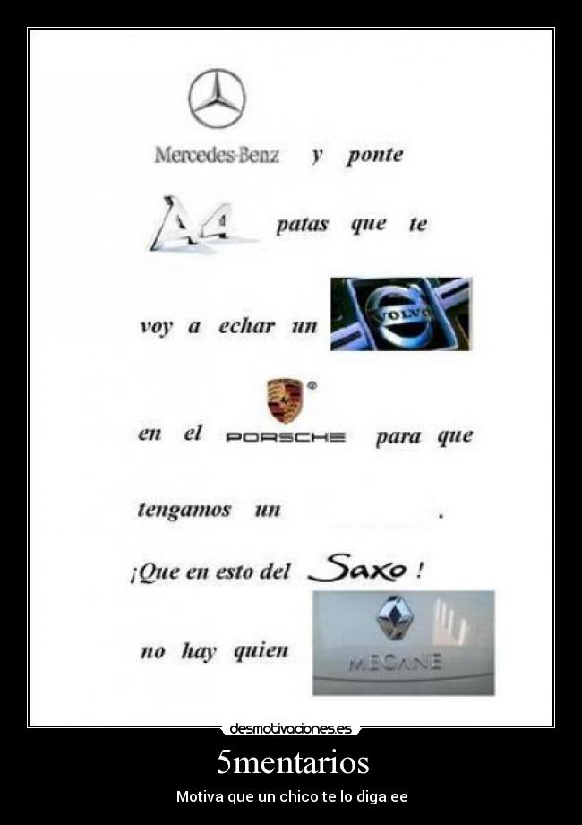 5mentarios - Motiva que un chico te lo diga ee